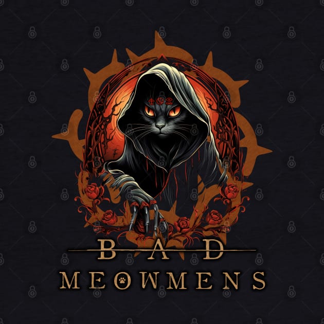 Bad Meowmens by Riot! Sticker Co.